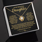 Birthday Gifts For Daughter Necklace, Father Daughter Gifts From Dad, Gifts For Daughter From Dad, Daughter Necklaces From Dad, Daughter Jewelry From Dad, To My Badass Daughter Necklace