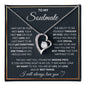 To My Soulmate Necklace, Soulmate Jewelry For Women, Wife Necklace From Husband, The Day I Met You Love Knot Necklaces For Wife, Soulmate Gifts For Her, To My Future Wife Necklace For Women