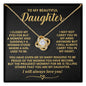 Birthday Gifts For Daughter Necklace, Father Daughter Gifts From Dad, Gifts For Daughter From Dad, Daughter Necklaces From Dad, Daughter Jewelry From Dad, To My Badass Daughter Necklace