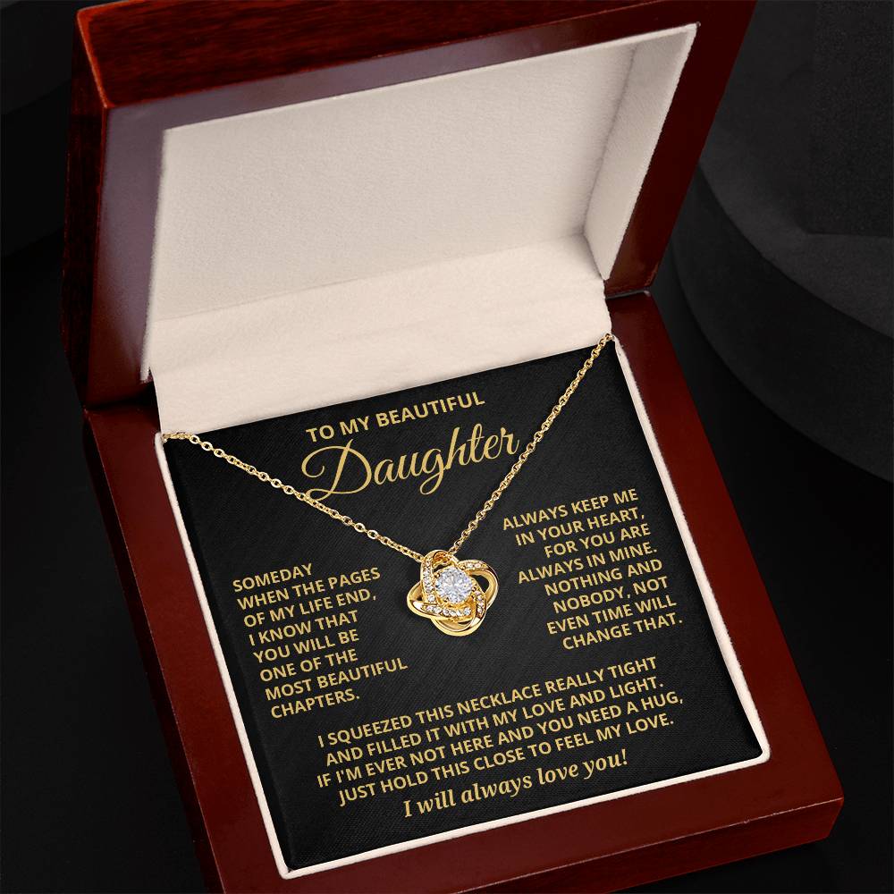 To My Daughter - Beautiful Chapters - Gold BG