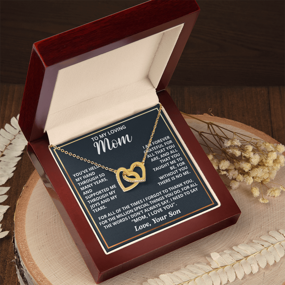 DS-5093015 - Interlocking Hearts Necklace