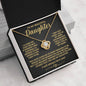 Birthday Gifts For Daughter Necklace, Father Daughter Gifts From Dad, Gifts For Daughter From Dad, Daughter Necklaces From Dad, Daughter Jewelry From Dad, To My Badass Daughter Necklace