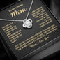 To My Loving Mom Necklace From Daughter and Son, Gifts For Mom From Son To Mom Gifts For Mothers day From Daughter To Mom Birthday Gifts Jewelry For Mom From Son To Mother Necklace Gifts
