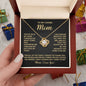 To My Loving Mom Necklace From Daughter and Son, Gifts For Mom From Son To Mom Gifts For Mothers day From Daughter To Mom Birthday Gifts Jewelry For Mom From Son To Mother Necklace Gifts