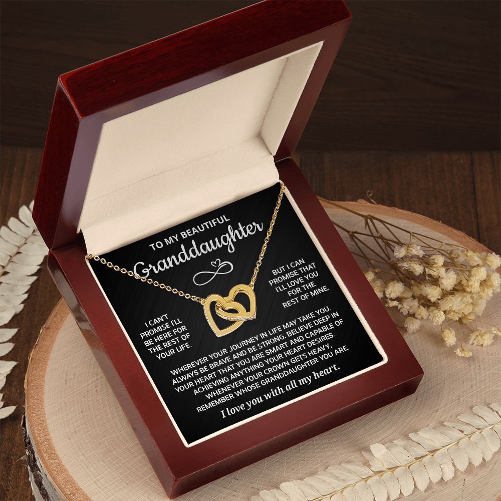 Interlocking Hearts Promise Necklace