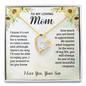 Mom - I know it's not always easy