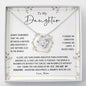Daughter Necklace from Mother to Daughter, Gifts For Daughter From Mom, Jewelry For Daughter From Mother, Daughter Gifts