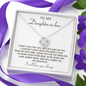Daughter in law Necklace, Daughter in law Gifts from Mother in law