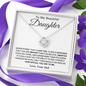Daughter Necklace Gifts for Daughter from Dad, Dad to Daughter Gifts, Daughter Gifts from Dad, Father Daughter Necklace