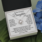 Dad to Daughter Gifts, Daughter Necklace Gifts for Daughter from Dad, Daughter Gifts from Dad, Father Daughter Necklace