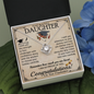 Graduation Necklace Gifts for Daughter from Mom and Dad to Daughter Gifts Necklace, College Graduation Gifts for Girls, Class of 2022 Graduation Gifts, Graduation Necklaces with Message Card