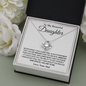 Daughter Necklace Gifts for Daughter from Dad, Dad to Daughter Gifts, Daughter Gifts from Dad, Father Daughter Necklace