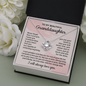 Granddaughter Necklace From Grandma To Granddaughter Gifts From Grandparents, To My Granddaughter Necklaces From Grandpa, Birthday Gifts For Granddaughter From Grandma, Granddaughter Jewelry