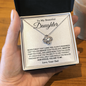 Daughter Necklace Gifts for Daughter from Dad, Dad to Daughter Gifts, Daughter Gifts from Dad, Father Daughter Necklace