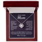 Mom Necklace From Daughter and Son, Gifts For Mom From Daughter, Mothers day Gifts For Mom