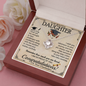 Graduation Necklace Gifts for Daughter from Mom and Dad to Daughter Gifts Necklace, College Graduation Gifts for Girls, Class of 2022 Graduation Gifts, Graduation Necklaces with Message Card