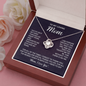 Mom Necklace From Daughter and Son, Gifts For Mom From Daughter, Mothers day Gifts For Mom