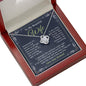 Wife Necklace from Husband, Wedding Anniversary Romantic Gifts for Wife from Husband To My Wife Necklaces for Wife Birthday Gifts, Wife Jewelry with Message Card and Gift Box