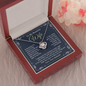 Wife Necklace from Husband, Wedding Anniversary Romantic Gifts for Wife from Husband To My Wife Necklaces for Wife Birthday Gifts, Wife Jewelry with Message Card and Gift Box