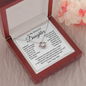 Dad to Daughter Gifts, Daughter Necklace Gifts for Daughter from Dad, Father Daughter Necklace
