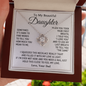 Dad to Daughter Gifts, Daughter Necklace Gifts for Daughter from Dad, Daughter Gifts from Dad, Father Daughter Necklace