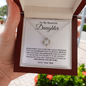 Daughter Necklace Gifts for Daughter from Dad, Dad to Daughter Gifts, Daughter Gifts from Dad, Father Daughter Necklace