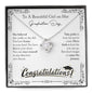 Graduation Gifts Necklace, Graduation Gifts for Her, College Graduation Gift for Girls Daughter Granddaughter Niece, Class of 2022 Graduation Gift Jewelry, Graduation Necklace with Message Card