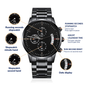 Customizable Engraved Watch for Men