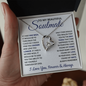 To My Beautiful Soulmate Necklace, Soulmate Jewelry For Women, Wife Necklace From Husband, Wedding Anniversary Necklace For Women, Soulmate Gifts For Her, To My Future Wife Necklace