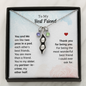 Best Friend Birthday Gifts for Women to My Best Friend Necklaces, Soul Sister Gifts, Best Friend Jewelry, Friendship Gifts for Women, BFF Friendship Jewelry with Message Card