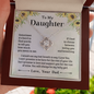 Father to Daughter Gifts from Dad to Daughter Necklace, Father Daughter Necklace for Daughter from Dad, To My Daughter Necklace from Daddy On Birthday, Mothers Day, Includes Gift Box and Message Card