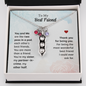 Best Friend Birthday Gifts for Women to My Best Friend Necklaces, Soul Sister Gifts, Best Friend Jewelry, Friendship Gifts for Women, BFF Friendship Jewelry with Message Card