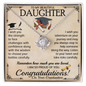 Graduation Necklace Gifts for Daughter from Mom and Dad to Daughter Gifts Necklace, College Graduation Gifts for Girls, Class of 2022 Graduation Gifts, Graduation Necklaces with Message Card