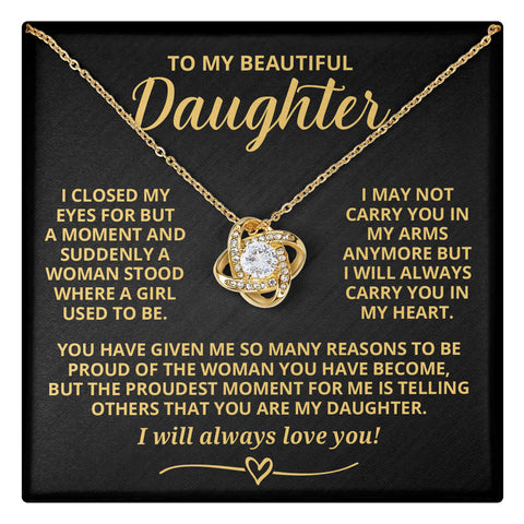 Birthday Gifts For Daughter Necklace, Father Daughter Gifts From Dad, Gifts For Daughter From Dad, Daughter Necklaces From Dad, Daughter Jewelry From Dad, To My Badass Daughter Necklace