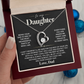 To My Daughter - Being Your Dad - Forever Love Necklace