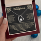 Daughter - Biggest Fan - Dad - Forever Love Necklace
