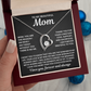 Mom - Without You There Is No Me - Forever Love Necklace