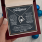 DS-1507590 - Daughter - Wherever your journey - Forever Love Necklace
