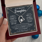Daughter - I closed My Eyes - Forever Love Necklace