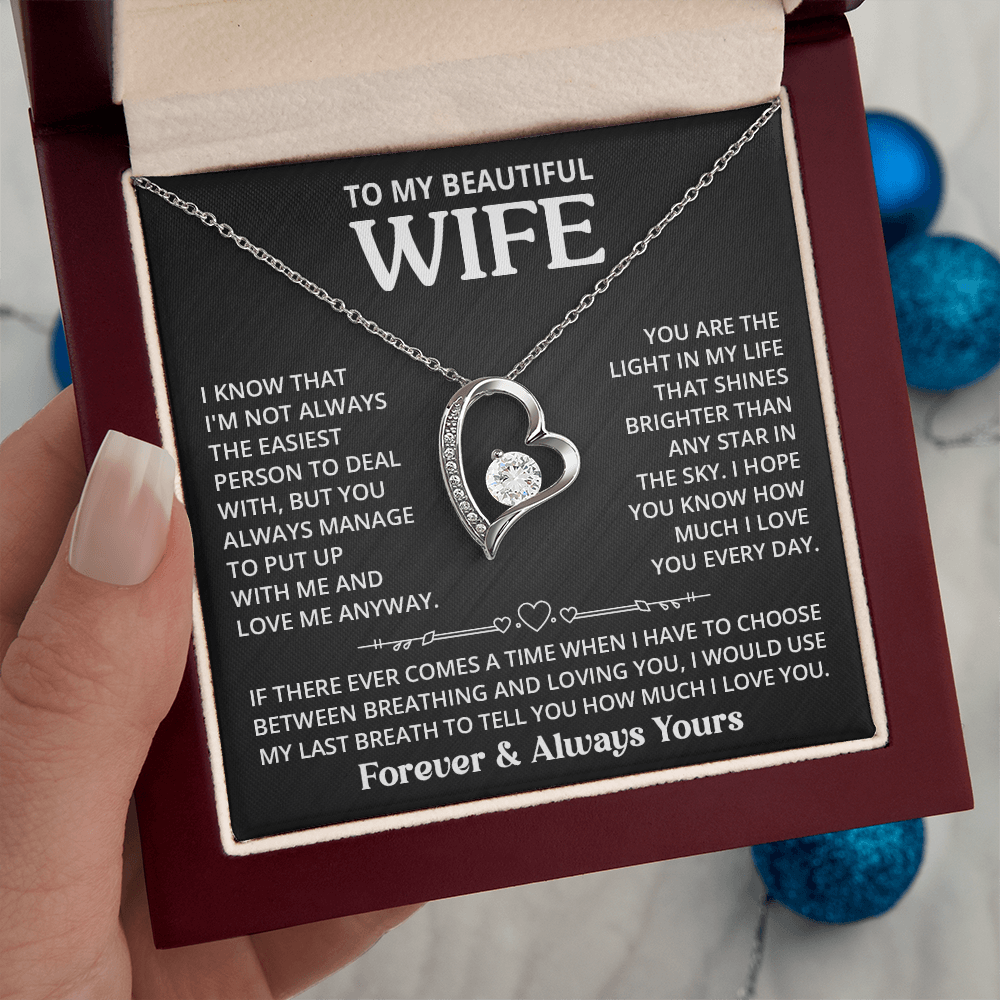 DS-1509048 - Wife - I Know That - Forever Love Necklace