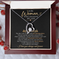 To The Woman Who Changed My Life - Forever Love Necklace