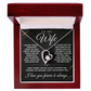 To My Wife - One Thing - Forever Love Necklace