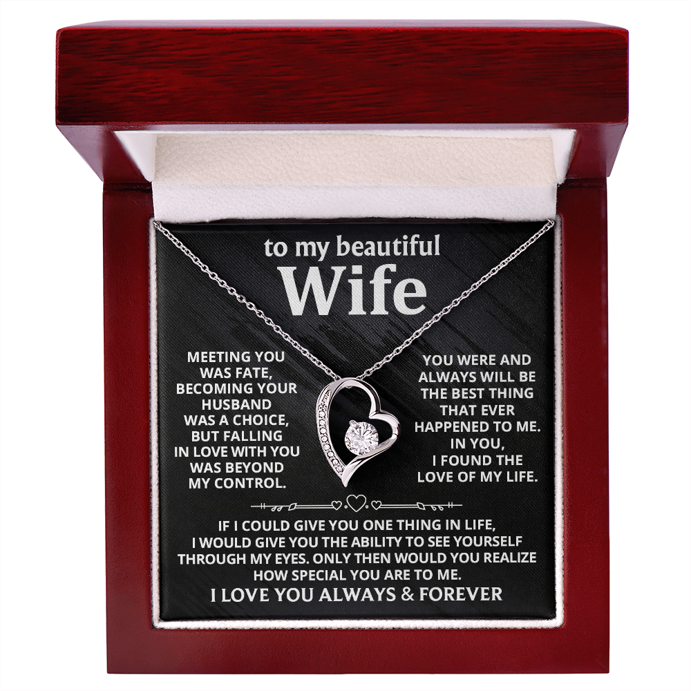 DS-1509040 - Wife - Meeting you  - Forever Love Necklace