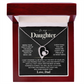 To My Daughter - Being Your Dad - Forever Love Necklace