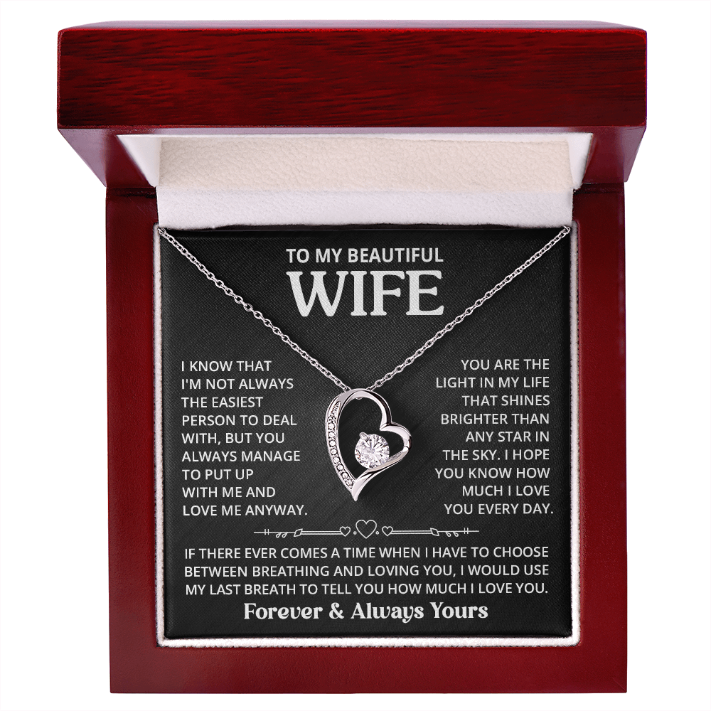 DS-1509048 - Wife - I Know That - Forever Love Necklace