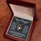 Necklace For Bonus Daughter - I May Not Always - Forever Love Necklace
