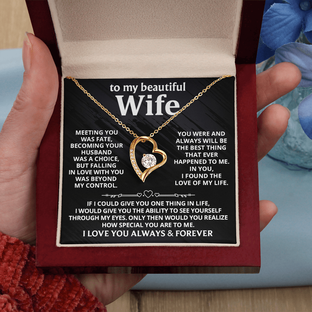 DS-1509040 - Wife - Meeting you  - Forever Love Necklace