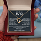 To My Wife - Last Breath - Forever Love Necklace
