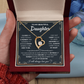 Daughter - I closed My Eyes - Forever Love Necklace