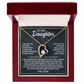 To My Daughter - I Am Not The Dad - Forever Love Necklace